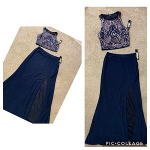 NWT JUMP Apparel two piece dress set, size 7/8